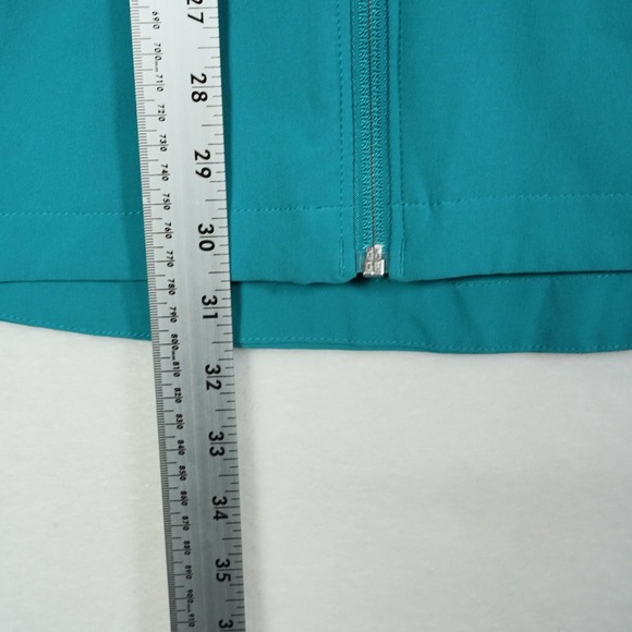 Under Armour Mens XXL Teal Blue Full Zip Track Jacket 1322941 Loose Fit Athletic - Picture 8 of 9